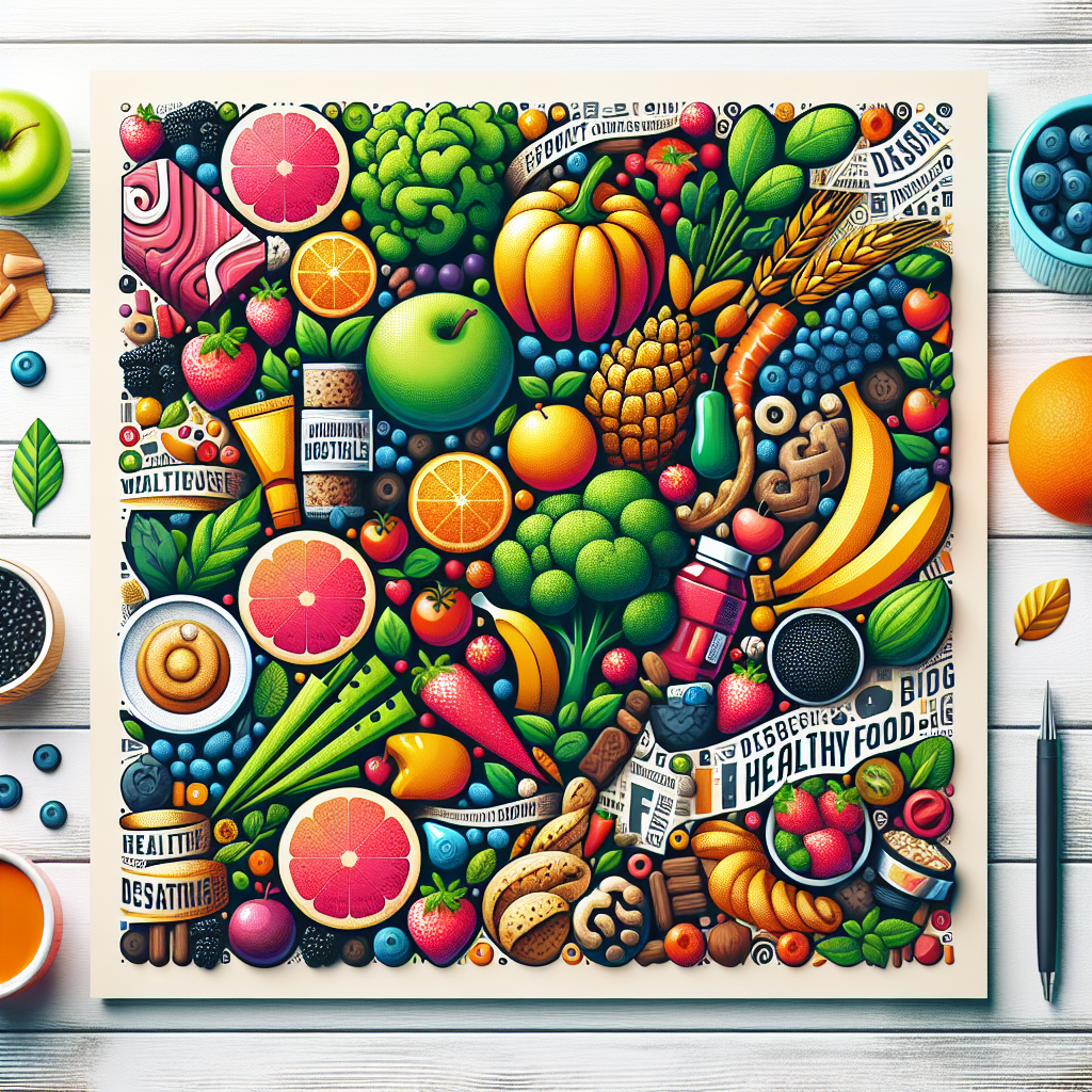 Ide Kreatif Poster Makanan Sehat yang Mudah Digambar